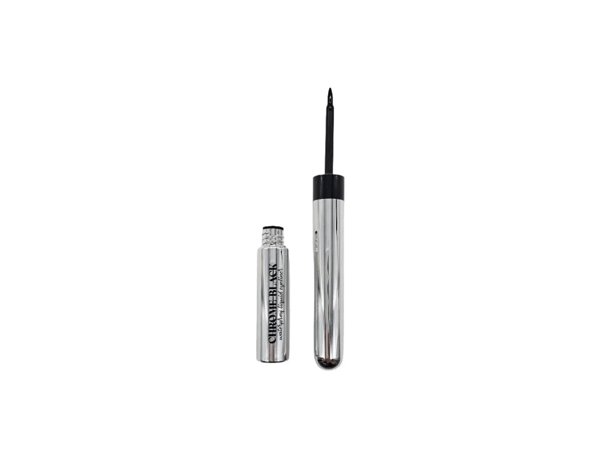 Amuse Chrome Black Waterproof Liquid Eyeliner - Delineador de ojos líquido