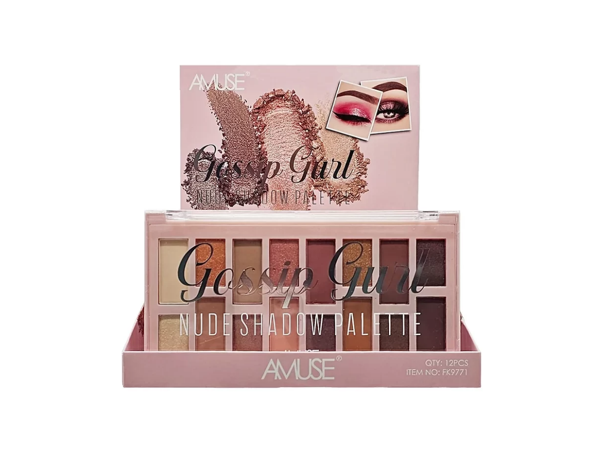 Amuse Gossip Gurl Nude Shadow Palette - Paleta de sombra de ojos