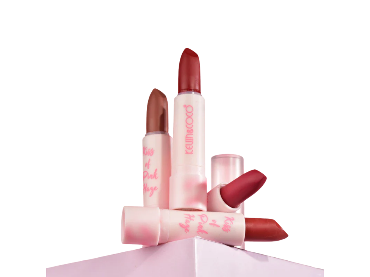 Kevin & Coco - Cherry Lip Gloss / LipStick Set - Set de labiales y brillos labiales