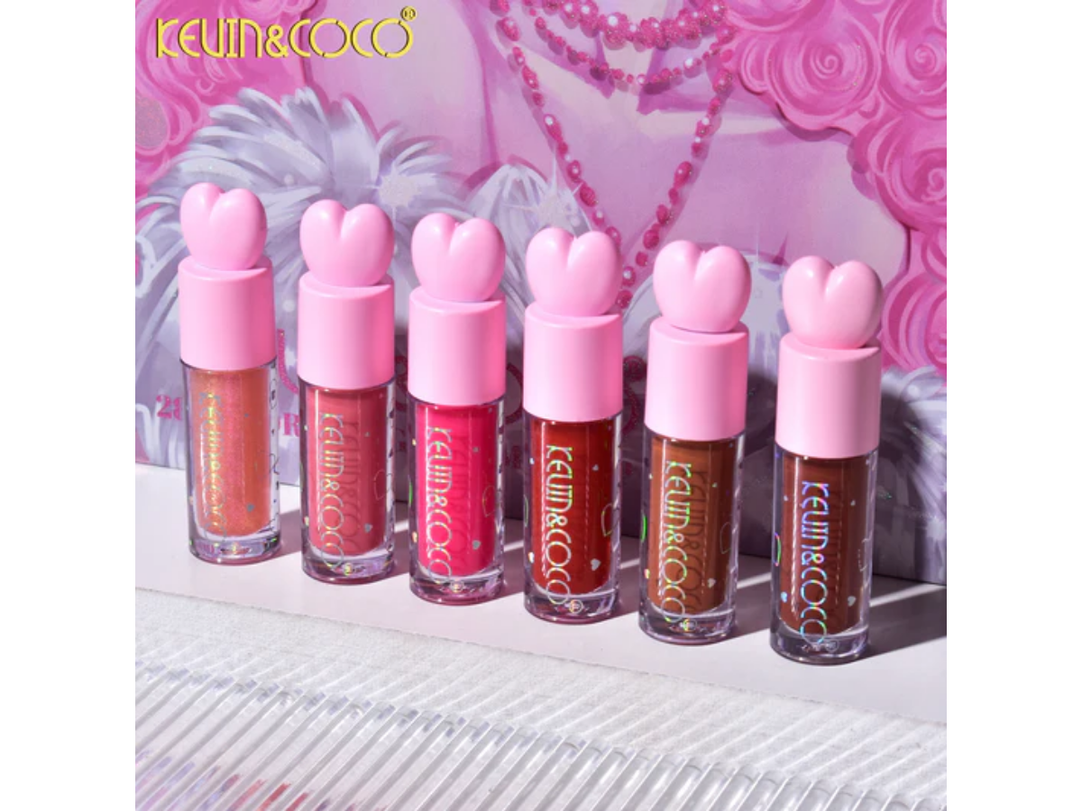 Kevin & Coco Lip Gloss Set - Set de 28 brillos labiales