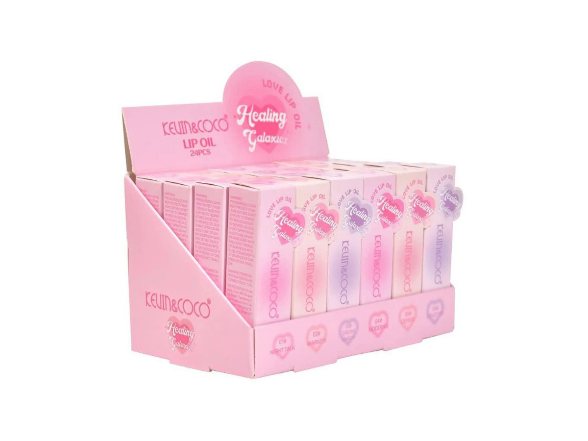 Kevin & Coco Lip Oil Keychain - Labial en aceite