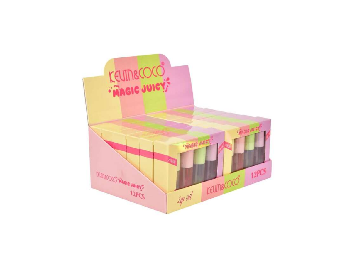 Kevin & Coco Magic Juicy Lip Oil - Set de 4 Aceite Labial