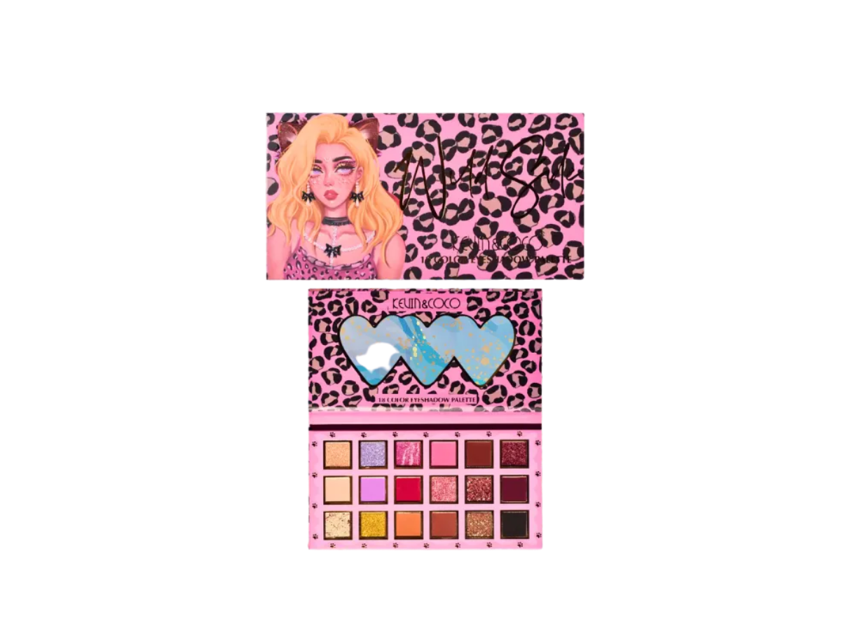 Kevin & Coco Wild Style Shadow Palette - Paleta de Sombra de Ojos