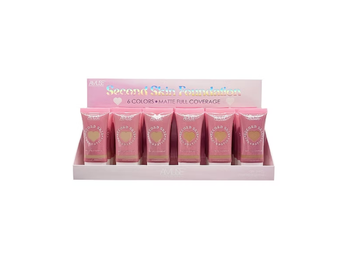 Amuse Second Skin Foundation - Base de maquillaje líquida