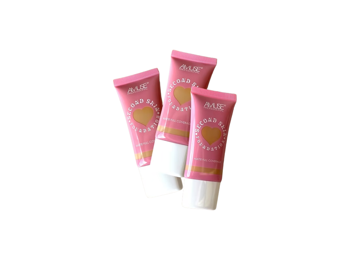 Amuse Second Skin Foundation - Base de maquillaje líquida