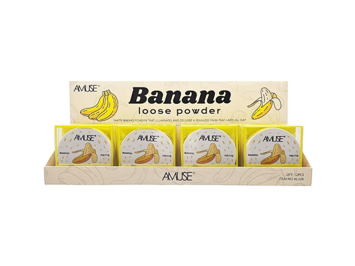 Amuse Banana Loose Powder - Polvo Suelto