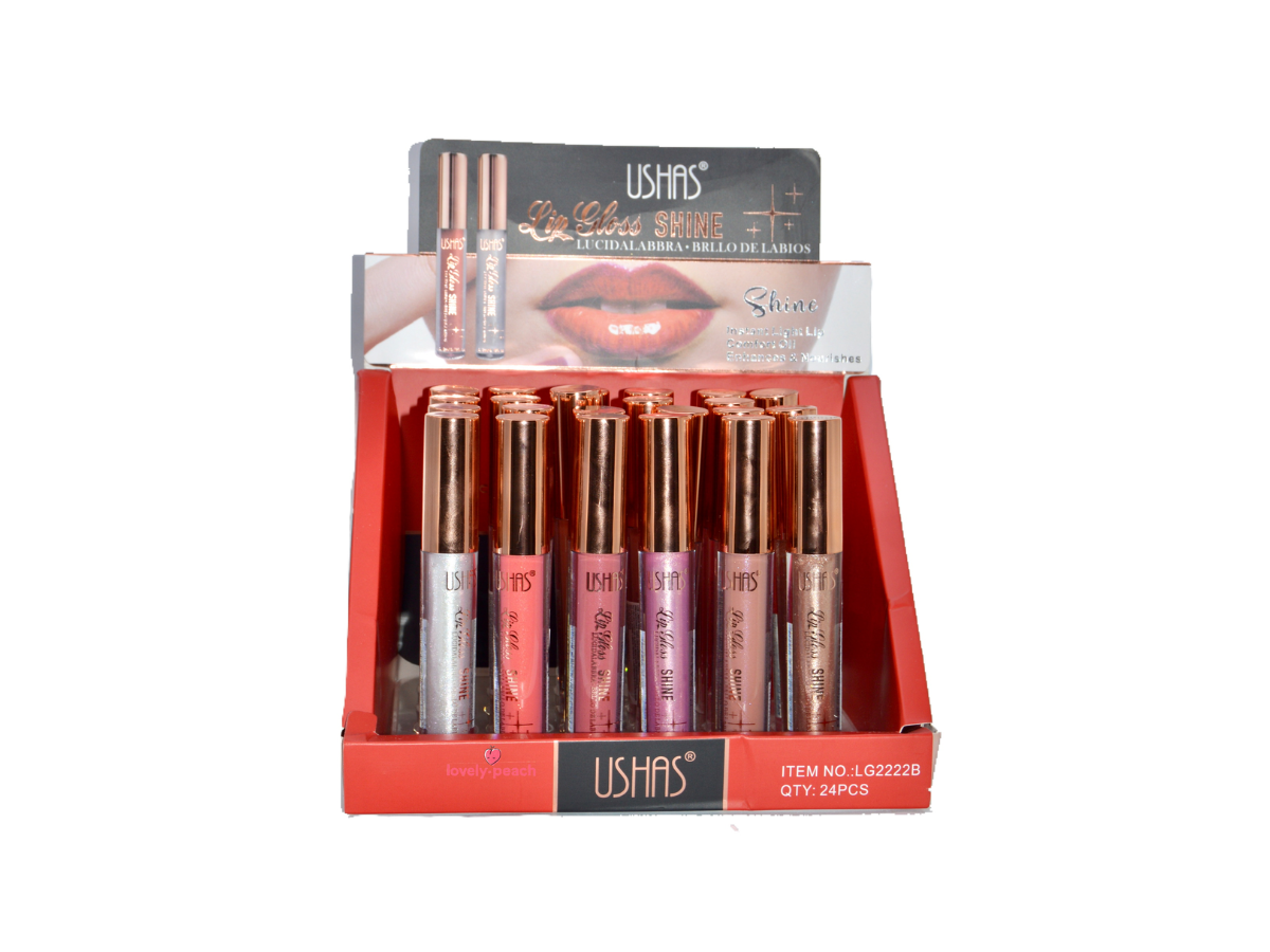 Ushas - Lip Gloss Shine Luciladabra - Brillo Labial (Tonos B)