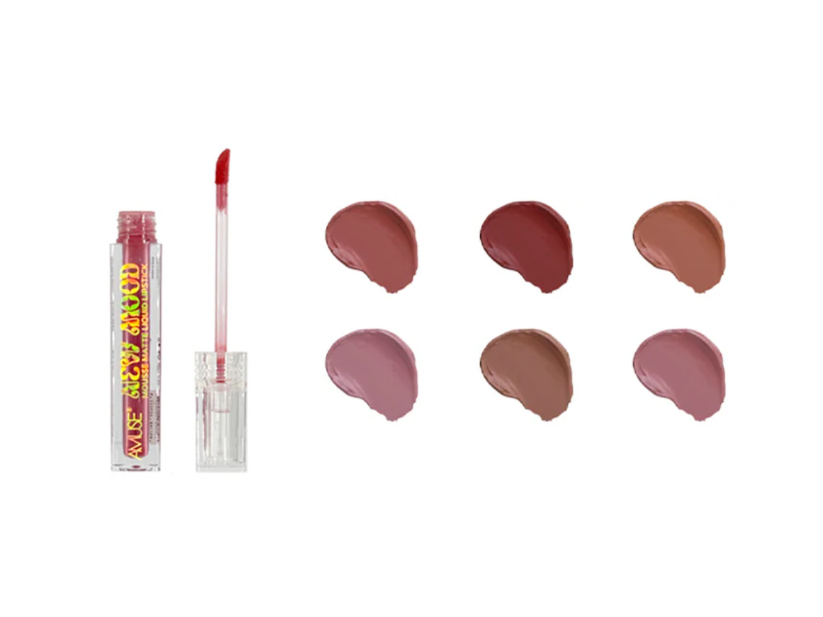 Labiales Matte - Amuse New Mood LIP2187 - Venta al Mayor Display 6 und (3.67$/Unidad)