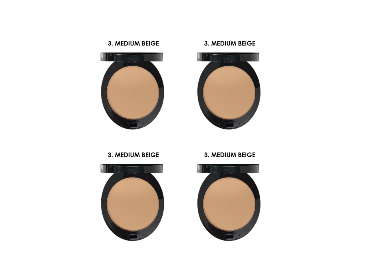 Polvo Compacto y Crema 2 en 1 - Amuse Cream and Powder Compact (Tono Medium Beige) - Venta al Mayor 4 und (3.68$/Unidad)