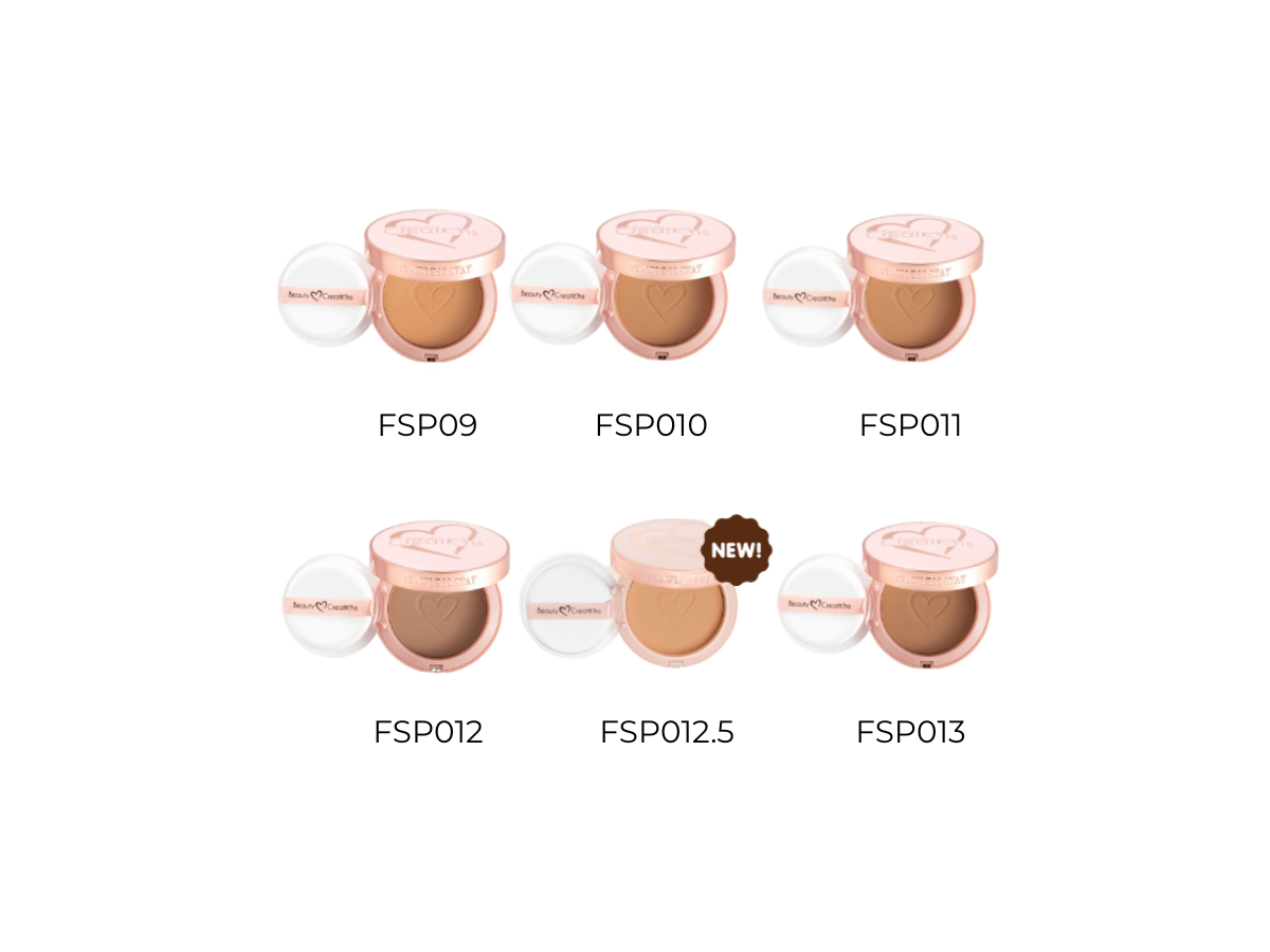 Polvo Compacto - Beauty Creations Flawless Face Powder - Venta al Mayor Display 6 und (Tonos del 9 al 13) (9.98$/Unidad)