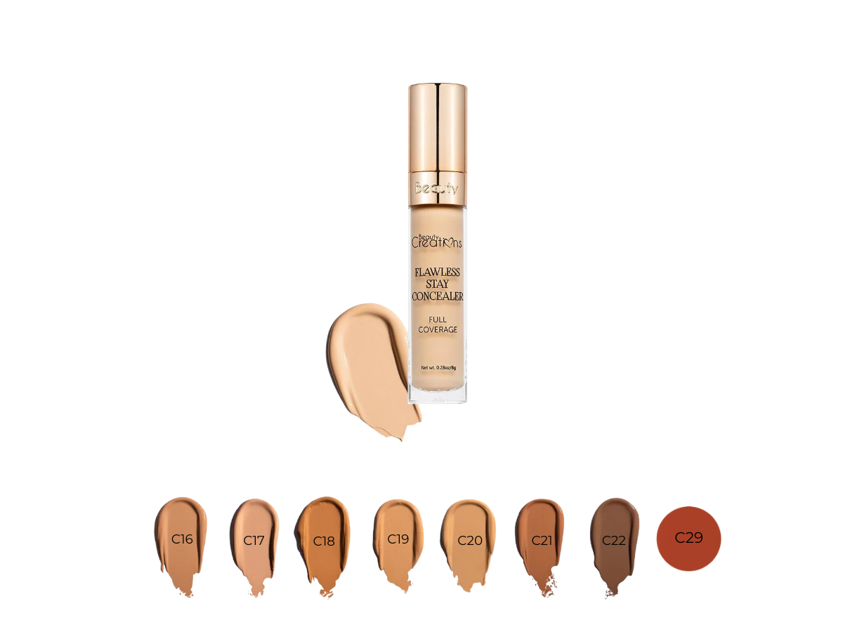 Corrector - Beauty Creations Color Concealer (Tono del C16 al C22 + C30)- Venta al Mayor 8 UND (7.76$/Unidad)