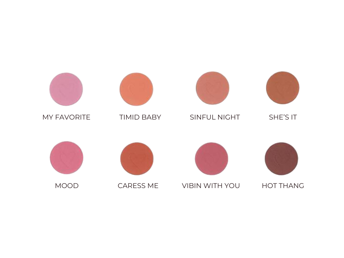 Rubor en Polvo - Beauty Creations Blush Hush - Venta al Mayor 8 und (6.25$/Unidad)