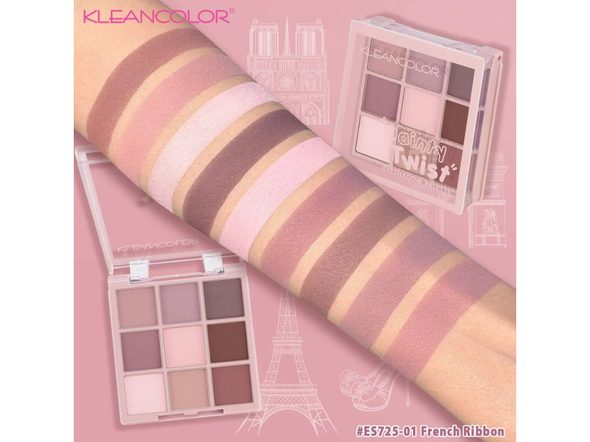 Paleta de Sombras - Kleancolor Dainty Twist ES725