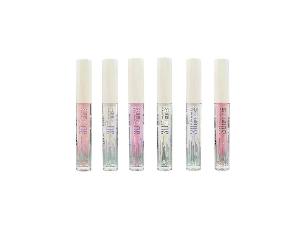 Brillo Labial  - Amuse 3D Plumping Lip Gloss LIP2132 - Venta al Mayor 6 und (3.57$/Unidad)