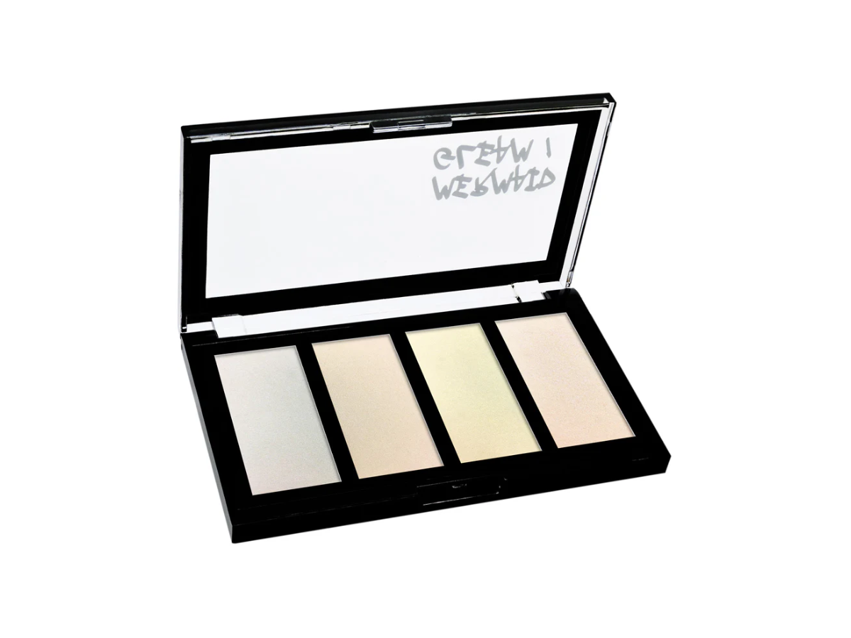Paleta de Iluminadores - Kleancolor Mermaid Gleam BH731 - Venta al Mayor 4 und (4.36$/Unidad)