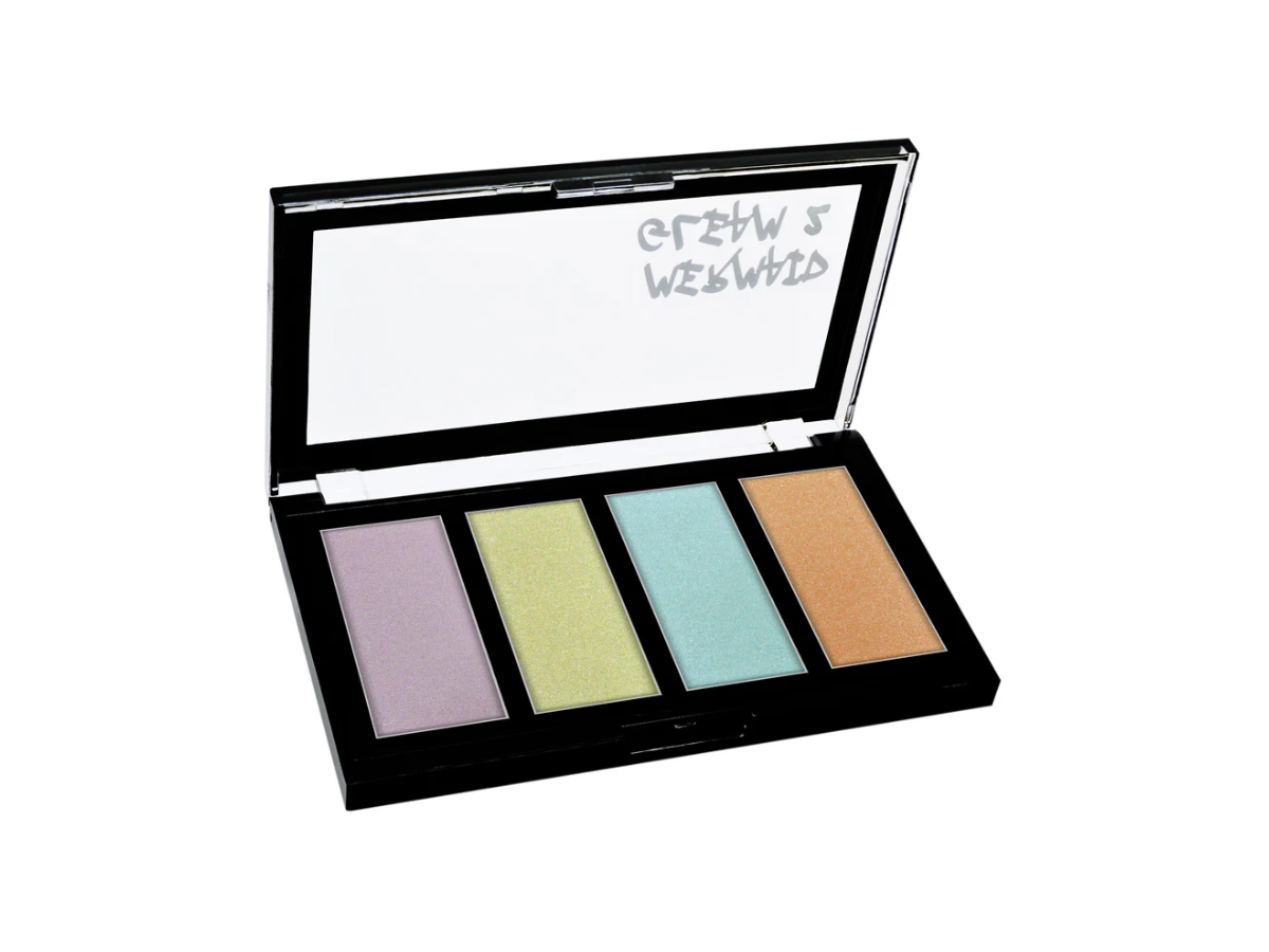 Paleta de Iluminadores - Kleancolor Mermaid Gleam BH731 - Venta al Mayor 4 und (4.36$/Unidad)