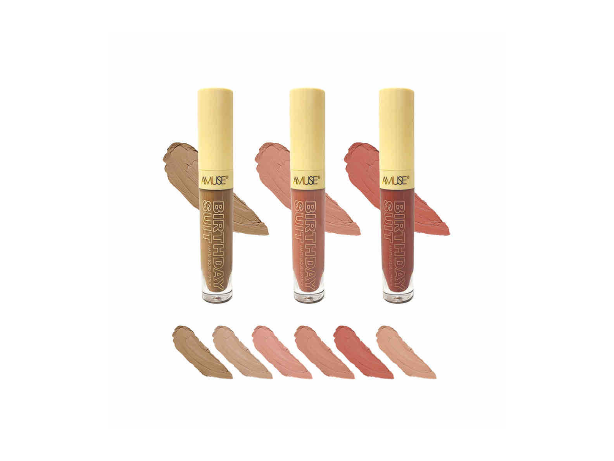 Labiales Matte - Amuse Birthday Suit LIP2145 - Venta al Mayor 6 und (2.29$/Unidad)