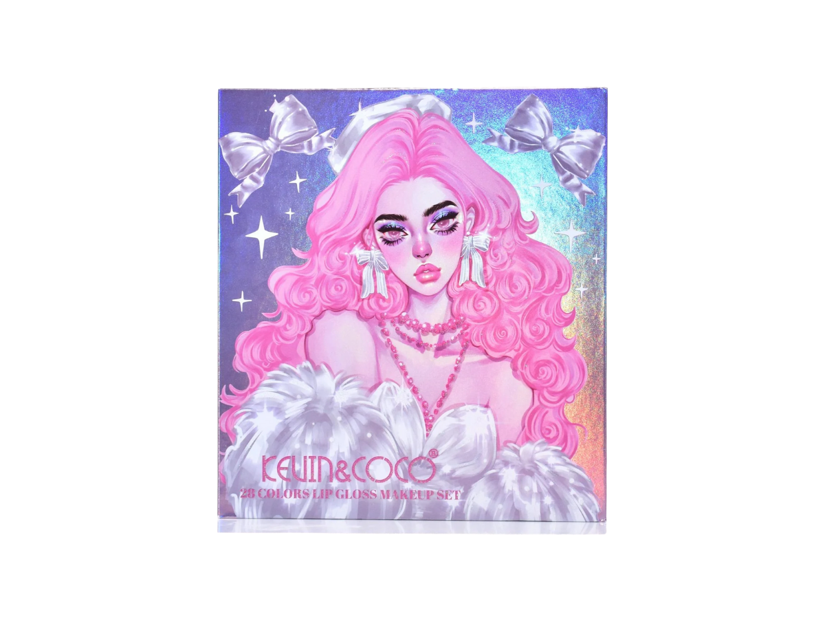 Kevin & Coco Lip Gloss Set - Set de 28 brillos labiales