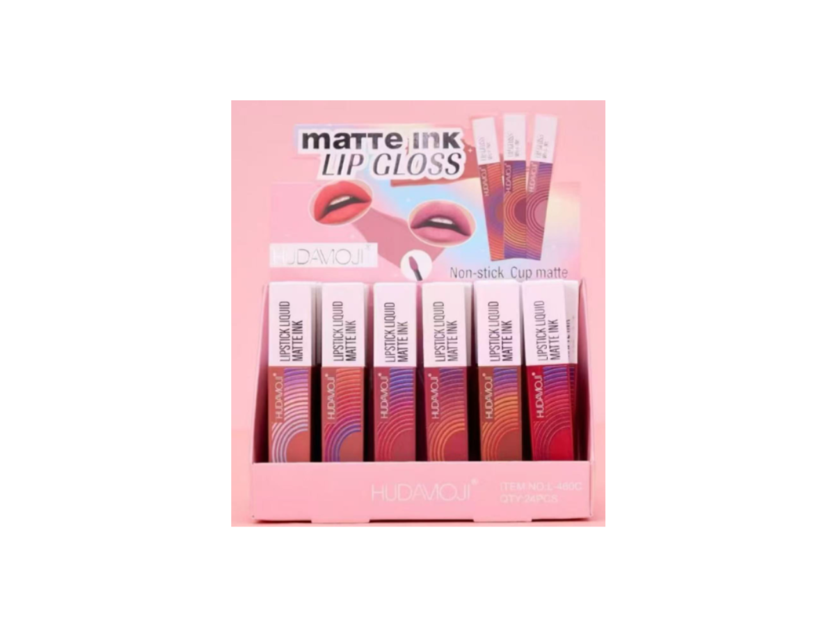 Hudamoji Matte Ink Lipstick Liquid - Brillo Labial