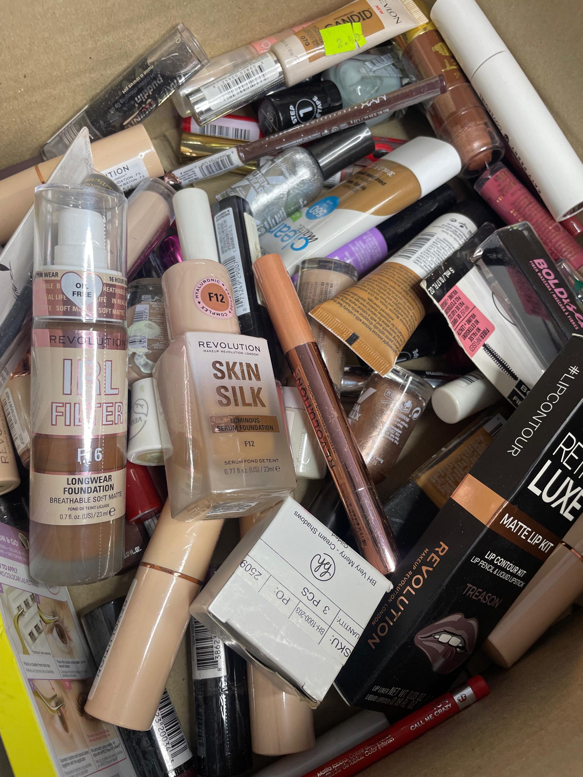 ⭐ Caja de Cósmeticos Premium Surtida marcas TOP - 100 Productos (Desde 2.62$/Unidad) ⭐